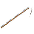Blue 24cm 24LED PVC Flexible LED Strip Light Waterproof for Car Motorcycle M&