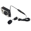 Professional Mini USB External Mic Microphone With Clip for GoPro Hero 3/3+ A