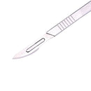 10Pcs High precision 23# Carbon Steel Blades PCB Circuit Board +1Pcs 4 #Handle