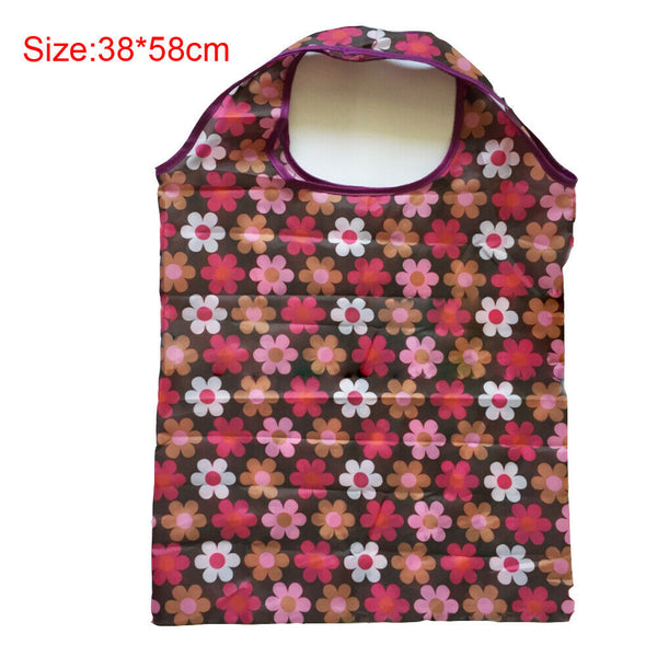 Foldable Handbags Handy Shopping Bag Reusable Tote Pouch Recycle Storage Stylish