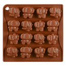 Elephant Silicone Mold Cake Decorating 16 Cavity Elephant Shaped Chocolate