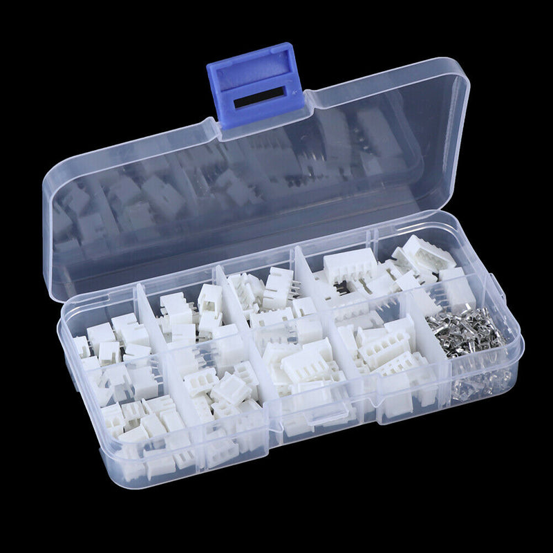 230pcs XH2.54 2p 3p 4p 5 pin 2.54mm pitch terminal kit JST connector FT