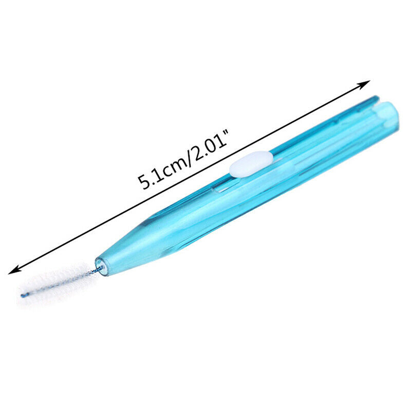 20Pcs Push-Pull Interdental Brush Oral Hygiene Toothpick Tooth Cleaning Floss
