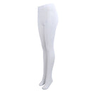 White Tender Solid Color Velvet Pantyhose For Women