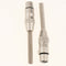 Jack Connector Stereo Female Jack Adapter with Spring Tail Connector
