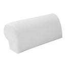 4 Pair White Stretchy Sofa Armrest Covers Armchair Slipcovers Protector