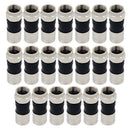 1X(Rg6 F Type Connector Coax Coaxial Compression Fitting For Rg6 Coax Cable
