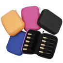 10Ml 10 Roller Bottles Essential Oil Glass Case Empty Carry Holder Storage BagME