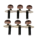 1set 3l3r Connected Guitar Tuning Pegs Tuners Machine Heads, Wood Metal
