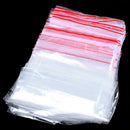 100 pcs 12 cm x 8 cm Clear Seed Plant Reclosable Seal Bag Storage