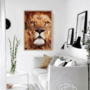 5D DIY Full Drill Diamond Painting Lion Embroidery Mosaic Craft Kit (hg406)