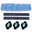 9pcs/lot robot wheel tire mop cloth water cap Replacment for iRobot braava