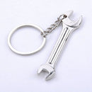 Trendy Metal Stainless Steel Wrench Key Chain Ring Spanner Keyring Keychains HK