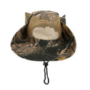 Camo Wide Brim Hat Fishing Bucket Bonnie Safari Sun Cap Military Cowboy B