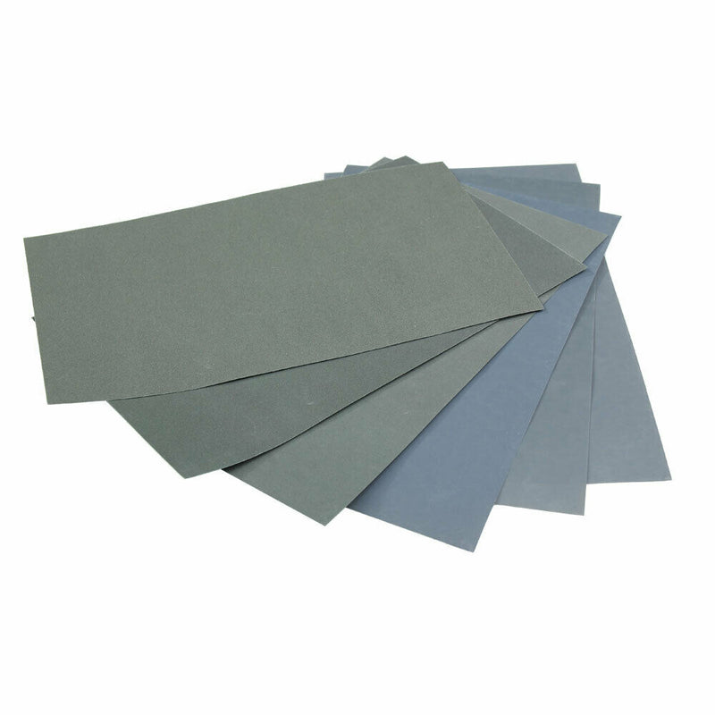 6x Waterproof Abrasive Paper Sand Paper P600/1000/1200/1500/2000/2500