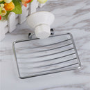 Stainless Steel Soap Holder Strong Vacuum Suction Cup Soap Storage Dish BoxME