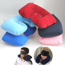 Travel Essential Fashion Multifunction Inflatable Pillow Patch Earplug New