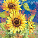 5D DIY Diamond Painting Bright Flower Full Round Drill Embroidery (LG136) A