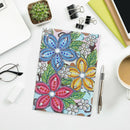 DIY Special Shaped Diamond Painting Flower 50 Pages A5 Office Notebook Gift