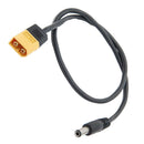 3pcs XT60 Male Bullet Connector to Male DC 5.5mm x 2.5mm DC5525 Power Cable for