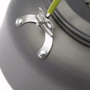 Aluminum Alloy 0.8L Outdoor Portable Camping Kettle Teapot Travel Tableware