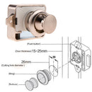 Push Button Drawer Cupboard Door Catch Lock Caravan Motorhome Cabinet Latch hv2n