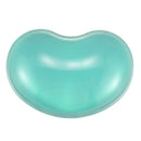 Clear Green Soft Heart Shape Gel Wrist Rest Computer Laptop Mouse Pad