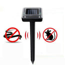 2pc Solar Powered Ultrasonic Sonic Mouse Mole Mice Pest Rodent Chaser Repel U6F6