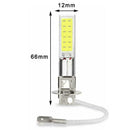 1X H3 10W Fog Driving Lights LED Light Bulbs 6000K White 600LM E3Q6 Bright B0S0