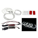 4Pcs 12V Led Angel Eyes White Light Headlight Lamp Rings For Bmw E36 E38 E3