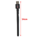 150 Mbps Wireless USB WiFi Adapter MT7601/RTL8188CU Wi-Fi Receiver Dongle 2.^
