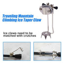 Stainless Steel Climbing Stick Ice Taper Claw Slip-proof Travel Accessories