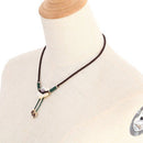 National Wind Clavicle Chain Simple Clavicle Short Necklace Shell Flower Cl