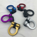 Universal ABS Ring Racing Style Car Auto Bumper Trailer Tow Hook Decoration New