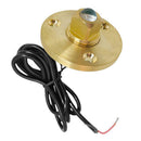 Green Led Boat Plug Light Garboard Brass Drain 50 mm Marine Underwater Fish