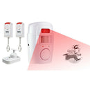 Alarm System With 105dB Siren Alarm Mode Window Alarm Door Alarm With 2pcs
