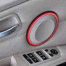 Car Door Speaker Ring Sound Decorations Loudspeaker Trim Car Accessories fo
