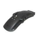 1Set Black Metal Motorcycle Rear And Front Fender Mud Guard Cover Protector C4R1