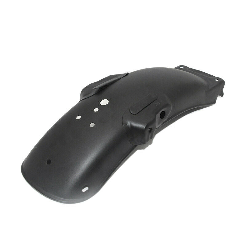 1Set Black Metal Motorcycle Rear And Front Fender Mud Guard Cover Protector C4R1