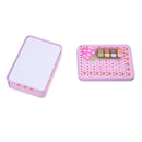 Retro Tin Small Rectangular Iron Storage Jars Jewelry Box Home Decoration G O1U7