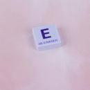 6pcs alphabet rubber pencil eraser set stationery novelty children party gift M&