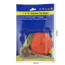 Belt Ratchet Tie Down Straps Luggage Bag Fasteners Truck Cargo Lashing