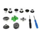 31pcs Thumb Stick Grips For PS4 Series Controller Button+Screwdriver+Bag
