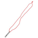 1pc Ultralight Titanium Whistle with Cord Portable Emergency Camping Whistle FU