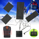 Vest Jacket Adjustable Temperature Clothes Heating Pad USB Warm Soft 5V Electric