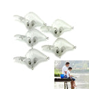 10Pcs Square Bill Unpainted Crankbait Fishing Lure Body 9.5Cm Blank Lures AU BX