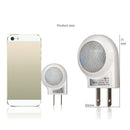 Mini Led Snail Night Light Auto Night Lamp Sensor Control Light Wall For K BX