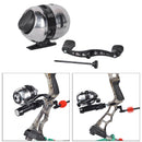 Stainless Steel Bow Fishing Reel Rope Pot Bowfishing Tool Archery Compound