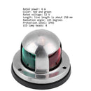 Marine Boat Yacht 12V Starboard/Port LED Bow Navigation Lights Red & Gree VKZ