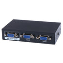 1PCS New 2 Port Computer VGA Switcher Sharer KVM Swi ME